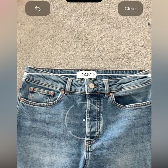 NWOT Ba&Sh straight leg lady jeans, Sz 4 $220 - Picture 10 of 10